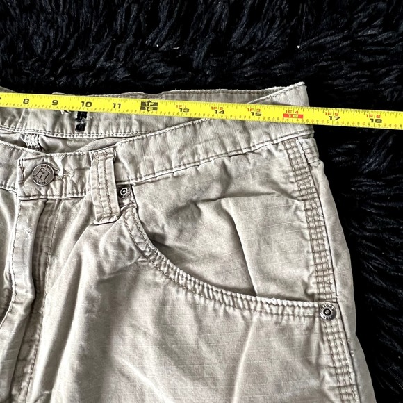 wrangler riggs cream carpenter pants no tag see measurements - Picture 3 of 5